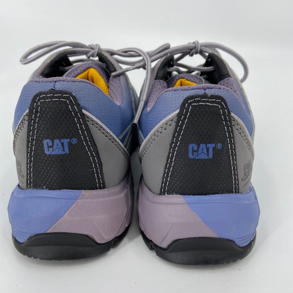 Cat Work Shoe Sneaker Size 8 Gray Array Composite… - image 8